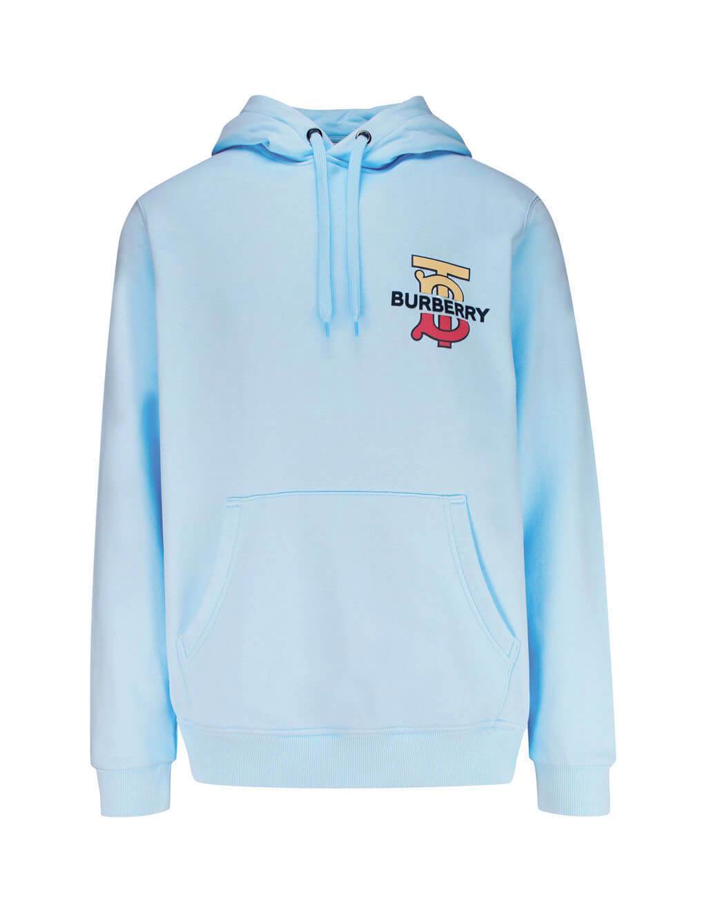 Monogram Motif Cotton Hoodie