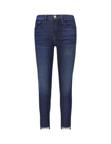 Le Skinny de Jeanne Raw Stagger Jeans