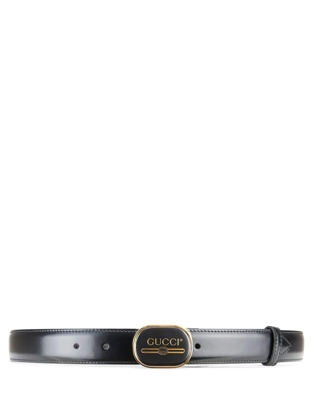 Gucci Print Buckle Belt