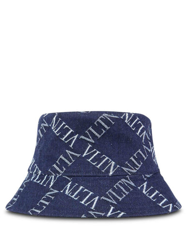 VLTN Denim Bucket Hat